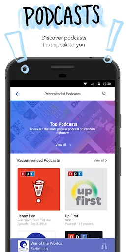Pandora Music & Podcasts: O Seu Streaming de Música Personalizado - Screenshot 5