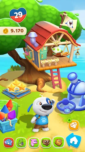 Baixar My Talking Hank: Islands – Aventura e Diversão no Android - Screenshot 10