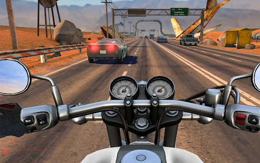 Baixe Moto Rider GO: Highway Traffic – A Melhor Corrida de Moto - Screenshot 1