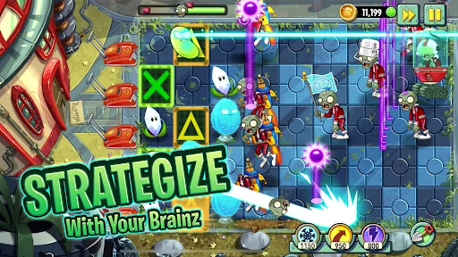 Baixar Plants vs Zombies 2 APK – Estratégia e Diversão Grátis - Screenshot 1