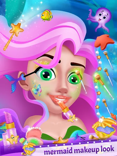 Baixar Princess Mermaid Story – Viva Aventuras Subaquáticas - Screenshot 10