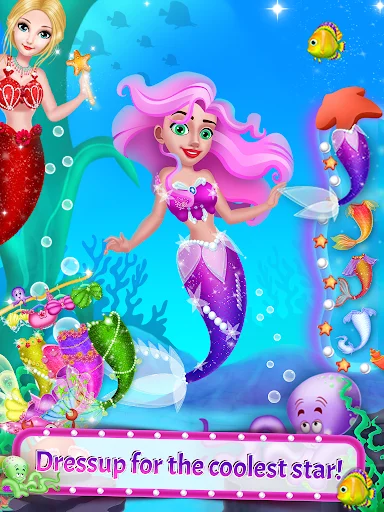 Baixar Princess Mermaid Story – Viva Aventuras Subaquáticas - Screenshot 5