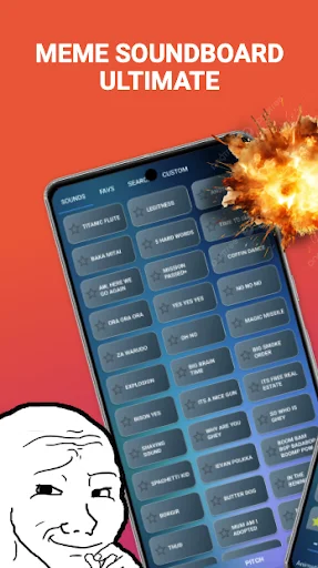 Baixar MEME Soundboard 2026 Ultimate: Melhores Efeitos de Som - Screenshot 1