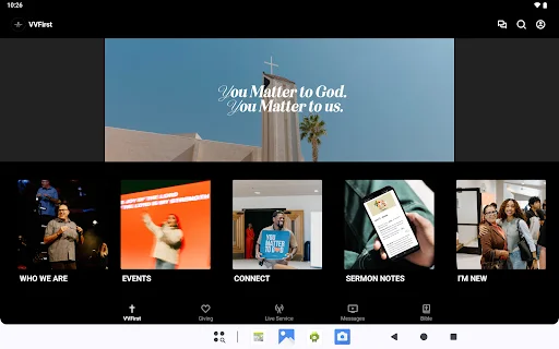 Baixe o VVFirst APK: Conecte-se com a sua Comunidade Religiosa - Screenshot 9