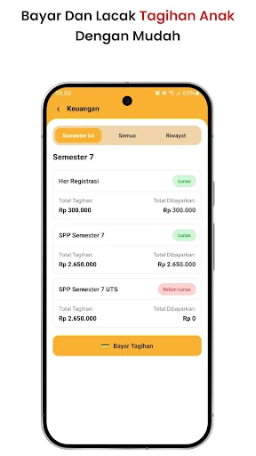 Baixar myUMM For Parent – Monitoramento Acadêmico em Tempo Real - Screenshot 3