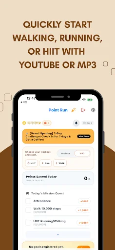 Baixar PointRun: Treinos de Corrida, Caminhada e HIIT Grátis - Screenshot 1