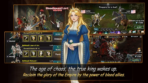 Download Bloodbound Lord : Idle RPG Grátis – Torne-se o Senhor Supremo - Screenshot 4