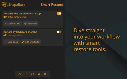 SnapzBack: Organize suas Janelas e Abas no Chrome – Download Grátis - Screenshot 3