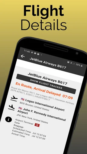 Baixar Baltimore Airport BWI: Informações de Voo em Tempo Real - Screenshot 4