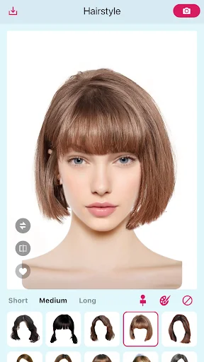 Hairstyle Try On: Mude Seu Visual com IA – Baixe Agora - Screenshot 13