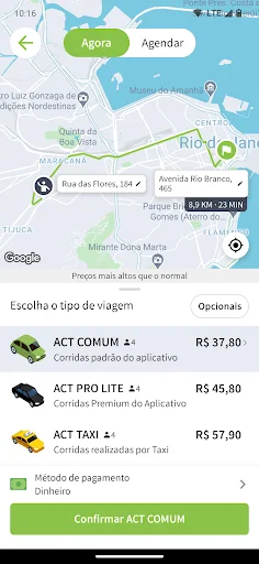 Baixar ACT Driver – Navegação Rápida, Fácil e Segura para Motoristas - Screenshot 3