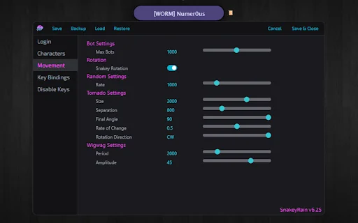 SnakeyRain: Controle Botstorms no Slither.io – Download Grátis - Screenshot 3