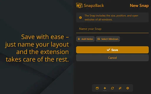 SnapzBack: Organize suas Janelas e Abas no Chrome – Download Grátis - Screenshot 2