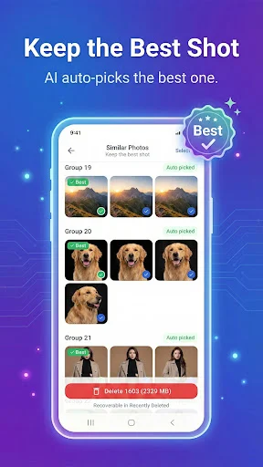 Duplicate Photo Cleaner AI – Remova Fotos Duplicadas Agora - Screenshot 5