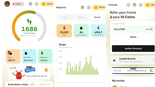 Walk Wallet: Acompanhe seus passos e ganhe recompensas agora - Screenshot 17