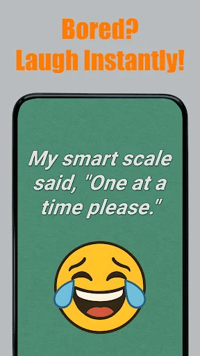 Funny Jokes: Swipe & Laugh – Baixe as Melhores Piadas Gratuitamente - Screenshot 1