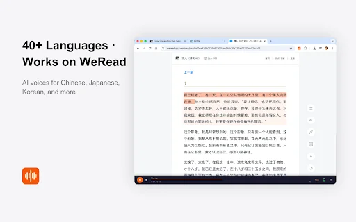 CastReader: Leitura de PDF e Artigos com Voz IA Natural Gratuita - Screenshot 4