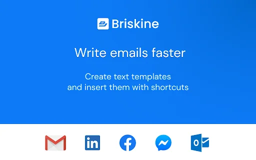 Briskine: Modelos de Email para Gmail e LinkedIn – Produtividade - Screenshot 1