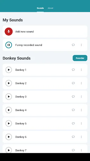 Baixar Donkey Sounds: Sons de Burro Divertidos – Versão Gratuita - Screenshot 7