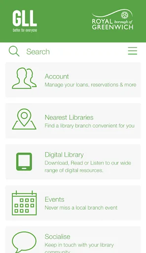 Royal Greenwich Libraries: Acesse Sua Biblioteca no Android - Screenshot 7