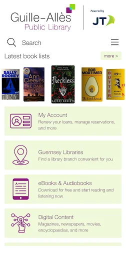 Baixe o App Guernsey Library – Acesse Seu Acervo Digital Agora - Screenshot 1