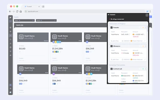 Fordefi: Carteira DeFi Institucional – Segurança e Acesso Web3 - Screenshot 1