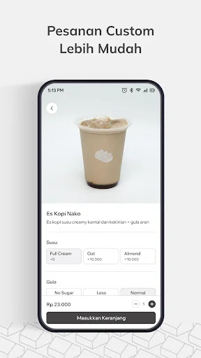 Baixar Kopi Nako APK – Peça seu café favorito com promoções - Screenshot 2