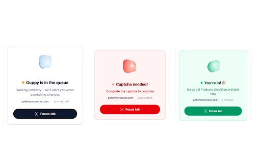 Guppy: Monitor de Restock e Preços para Colecionadores – Download - Screenshot 2