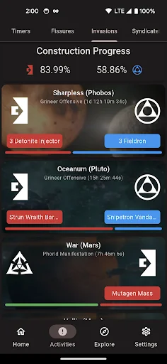 Cephalon Navis: O Melhor Hub para Warframe – Baixe Agora - Screenshot 5