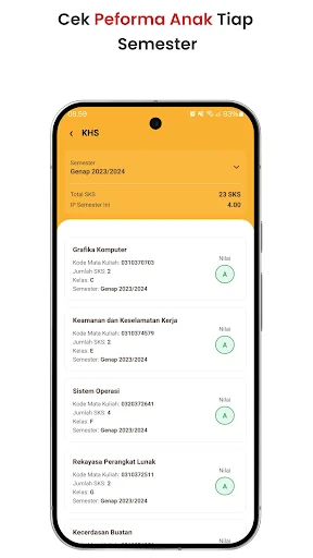 Baixar myUMM For Parent – Monitoramento Acadêmico em Tempo Real - Screenshot 5