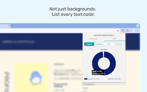 GET WEB SITE THEME COLOR – Extraia Cores de Sites Rapidamente - Screenshot 3