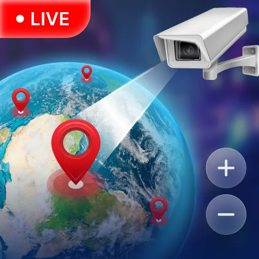 Baixar Live Cam Earth Map – GPS Cam Grátis | Explore o Mundo Agora