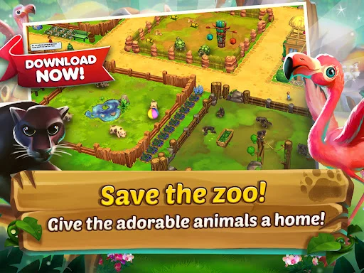 Baixe Zoo 2: Animal Park – O Melhor Simulador de Zoológico Online - Screenshot 11