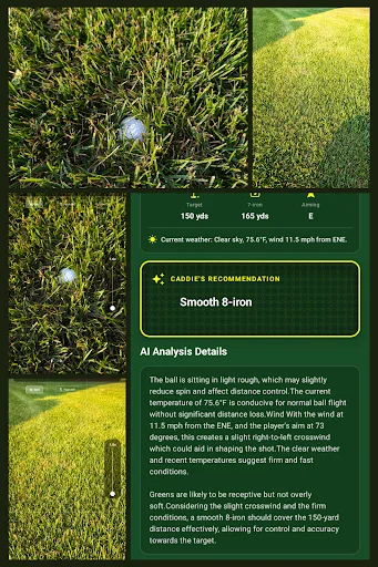 MyCaddie™ – Assistente de Golfe com IA. Baixe Grátis Agora! - Screenshot 1