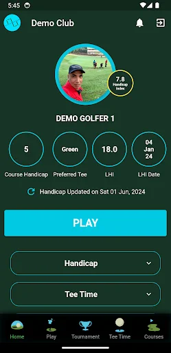 Download Online Golf App 6.2.6 – Gestão de Golfe Online Grátis - Screenshot 7
