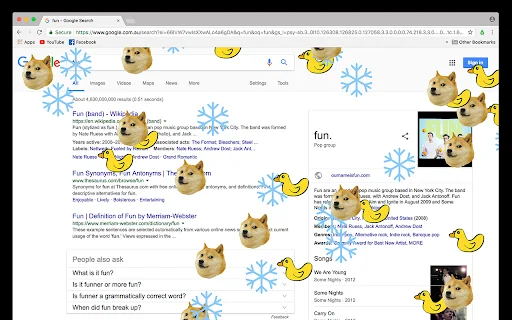 Make it Rain: Crie Chuvas Personalizadas no seu Navegador - Screenshot 5