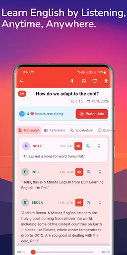 Baixar Learning English – 6 minutos – Prática de Idioma Grátis - Screenshot 13