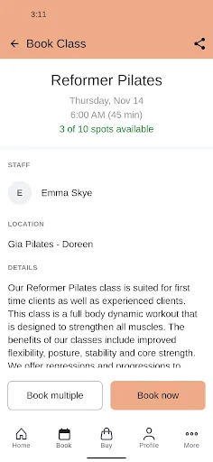 Baixe o App Gia Pilates: Agende Suas Aulas de Forma Simples e Rápida - Screenshot 3