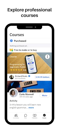 Baixar Edhomy Platform – Aprenda Idiomas com Educadores Online - Screenshot 4