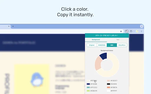 GET WEB SITE THEME COLOR – Extraia Cores de Sites Rapidamente - Screenshot 5