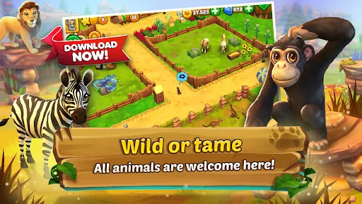 Baixe Zoo 2: Animal Park – O Melhor Simulador de Zoológico Online - Screenshot 3