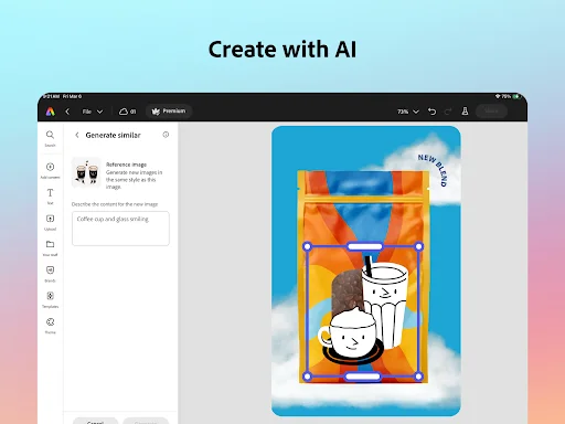 Adobe Express: Edição de Fotos e Vídeos AI – Baixe Agora Grátis - Screenshot 13