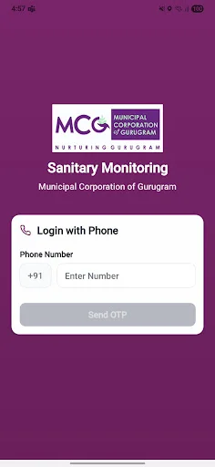 Download MCG HARYANA: Monitoramento Sanitário em Tempo Real - Screenshot 1