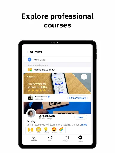 Baixar Edhomy Platform – Aprenda Idiomas com Educadores Online - Screenshot 8