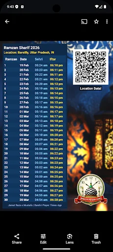 Barelvi Prayer Times: Horários de Oração Precisos – Baixe Já - Screenshot 7