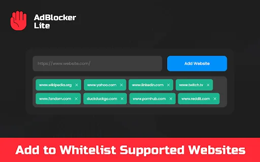AdBlock Lite: Bloqueador de Anúncios Grátis para Chrome - Screenshot 4