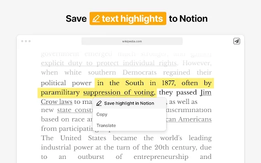 Save to Notion: Salve Conteúdos da Web no seu Notion Facilmente - Screenshot 2