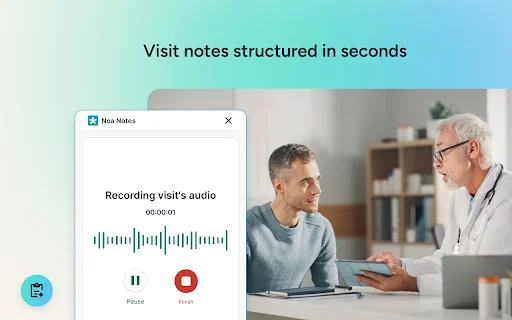 Noa Notes by Docplanner: Assistente de Notas Médicas com IA - Screenshot 2