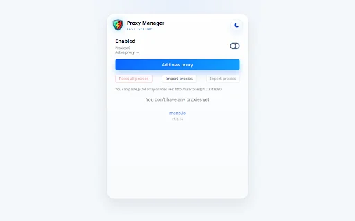Proxy Manager: Gerencie e Alterne Proxies no Navegador Facilmente - Screenshot 5