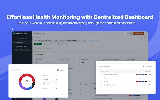 TestMu AI Accessibility DevTools: Auditoria de Acessibilidade Web - Screenshot 4